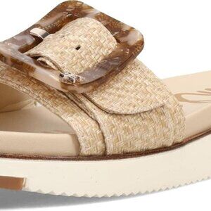 Women's Slide Sandals Polyurethane Size 8 Cushioned Support Slip On